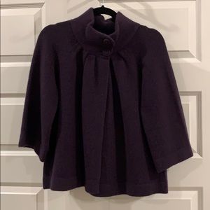 Sarah Spencer sweater poncho size S